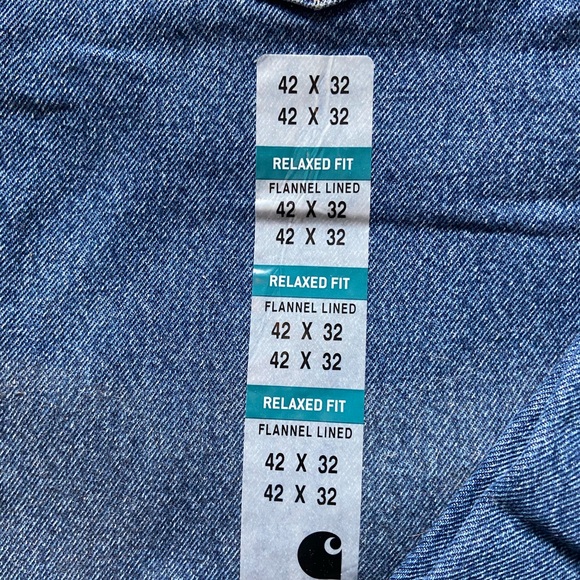 BNWT Carhartt men’s jeans. Fleece lined. - Picture 4 of 4
